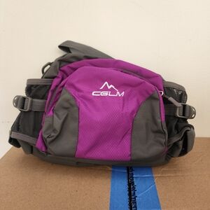 CGLM Purple Hiking Running Fanny Pack